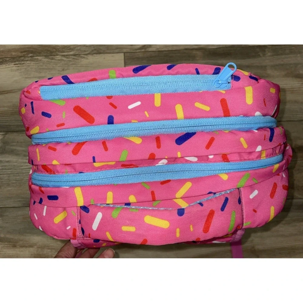 Baseball Lifestyle 101 Pink Ice Cream Drip Backpack Strawberry Colorway